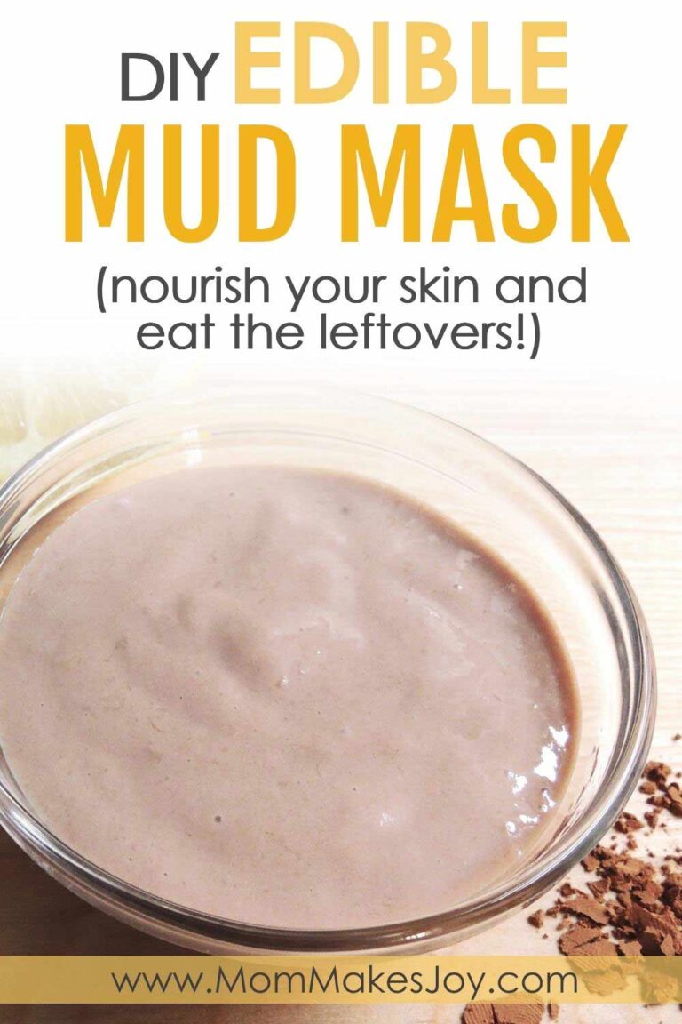 DIY Edible Mud Mask Spa Day Recipe Mom Makes Joy