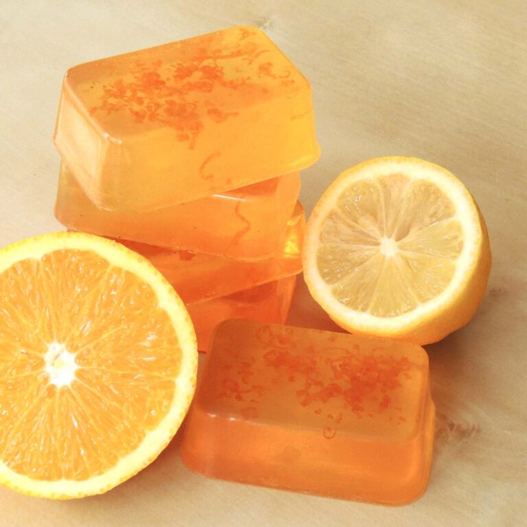 Orange Zest Lemon Soap Tutorial