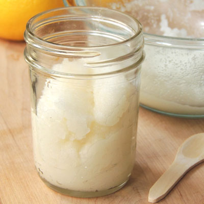 Lemon Sugar Scrub @ Living Well Spending Less