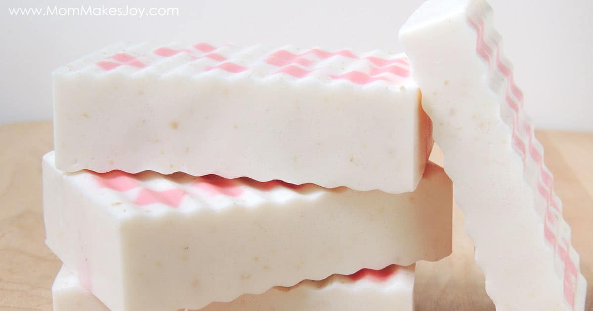 How To Make Oatmeal Shea Butter Soap Mom Makes Joy