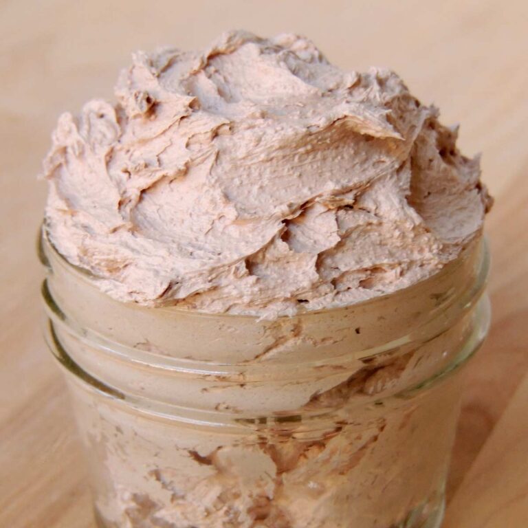 DIY Whipped Chocolate Bath Butter