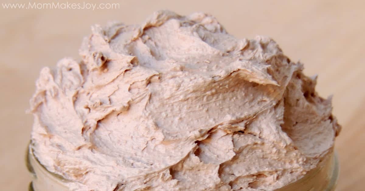 DIY Whipped Chocolate Bath Butter Mom Makes Joy