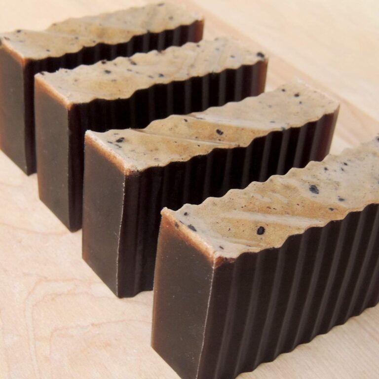 DIY All-Natural Dark Chocolate Soap Bars – A soap tutorial!