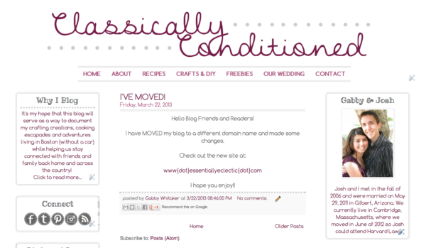 The Story of Essentially Eclectic: Blog Changes Over The Years | www.EssentiallyEclectic.com