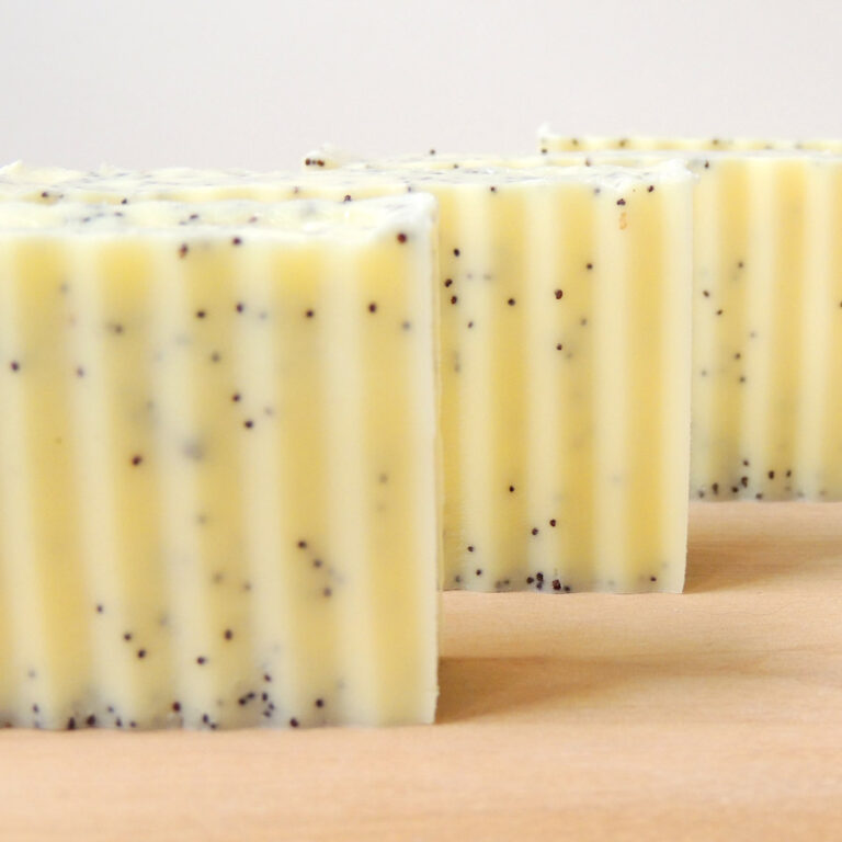 Lemon Poppy Seed Triple Butter Soap