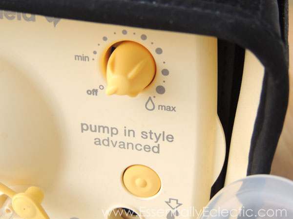 When pumping, it's important to use the right settings on your breast pump. The goal is to mimic breastfeeding.