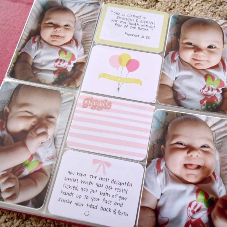How to Make a Fabulous Baby Book in 3 Easy Steps