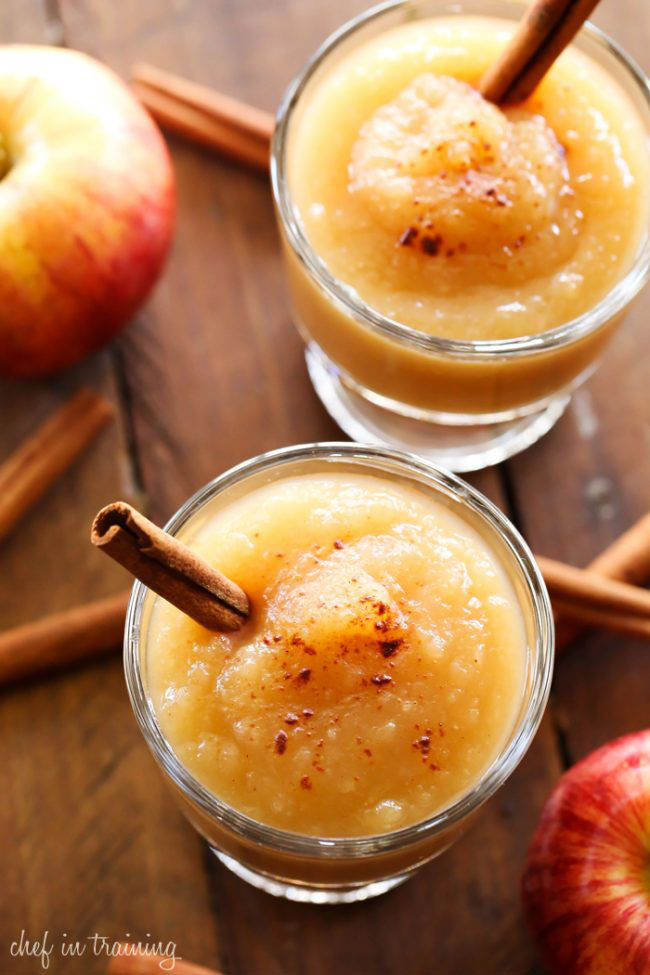 homemade apple sauce