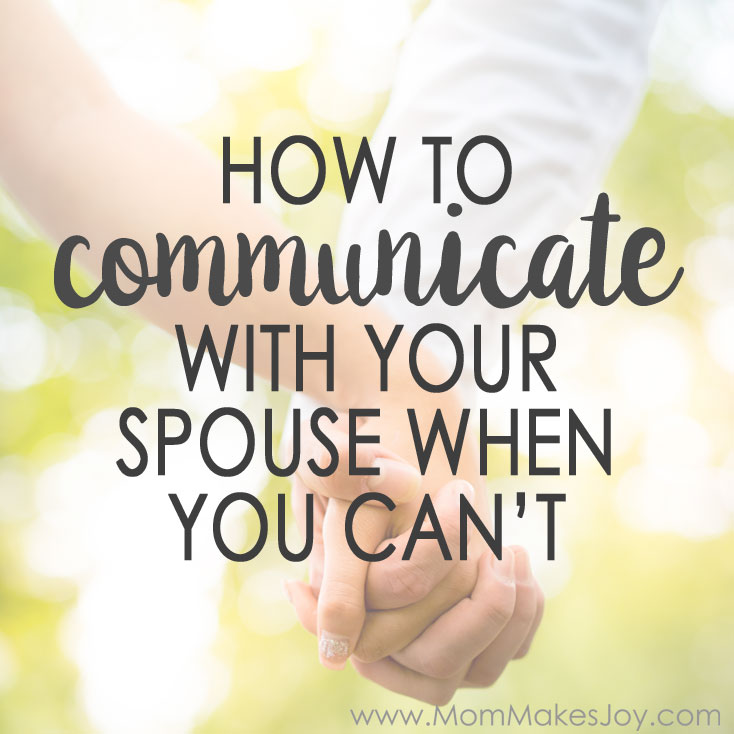 Having a baby makes communicating with your spouse extra difficult. When was the last time you talked about HOW you talk to each other? | Parenting | Marriage | Relationships | I-Statements | Mom Makes Joy