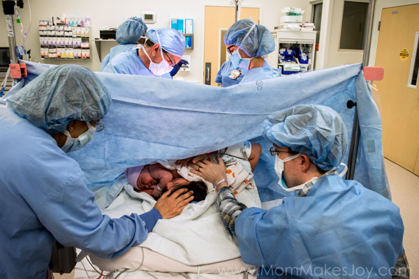 Type 1 Diabetes Healthy C-Section Birth 