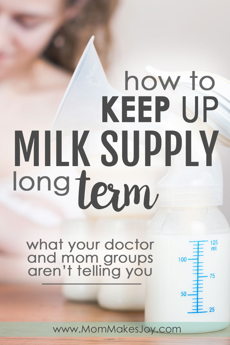 Worried about your milk supply? Here are the facts about how to keep up milk supply that your doctor and your mom friends don't know and aren't telling you.