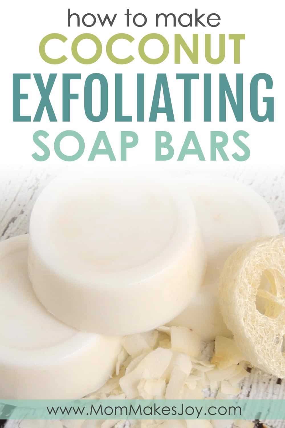 Sweet Coconut Exfoliating Soap Bars