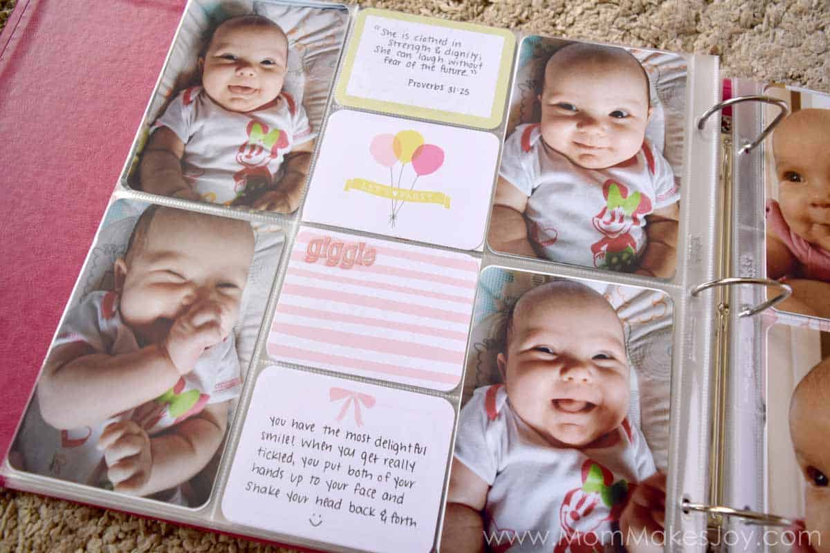 Baby Scrapbook Tutorial, Get Started in Scrapbooking